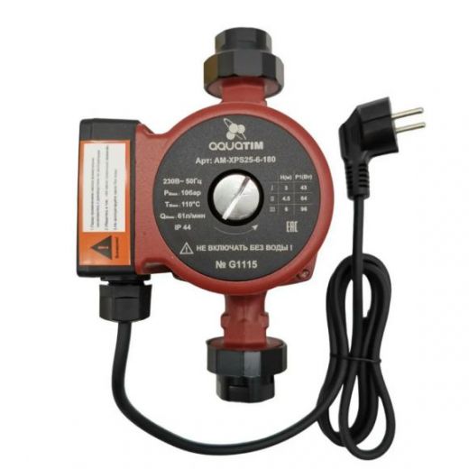 Насос циркуляционный AM-XPS 25/60-180 TIM