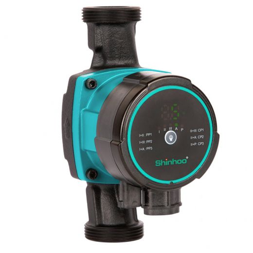 Насос циркуляционный Shinhoo MASTER S 25-6 130 с гайками