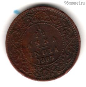 Брит. Индия 1/12 анны 1887