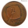 Фиджи 2 цента 1969