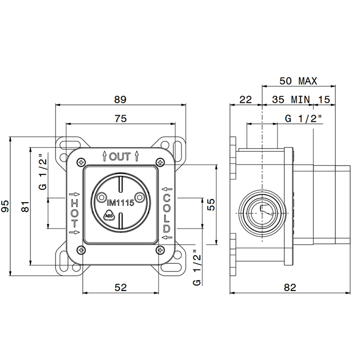 Встраиваемая часть Newform 10841.00.000 ФОТО