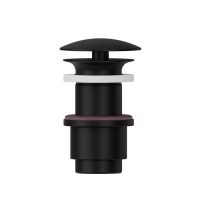 Донный клапан Newform 228 без перелива свободный слив Н min 40 - max 60 мм схема 1