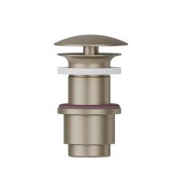 Донный клапан Newform 228 без перелива свободный слив Н min 40 - max 60 мм схема 3