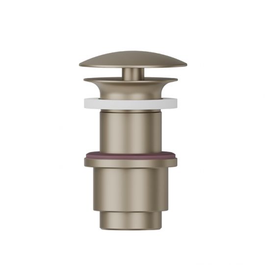 Донный клапан Newform 228 без перелива свободный слив Н min 40 - max 60 мм схема 3