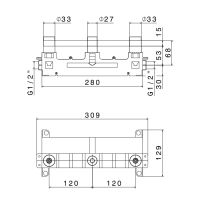 Встраиваемая часть Newform ParkLE 27858.00.000 схема 2