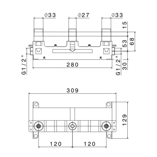 Встраиваемая часть Newform ParkLE 27858.00.000 схема 2