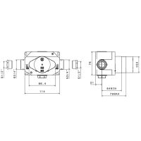Встраиваемая часть термостатического смесителя Newform 27890.00.000 схема 2