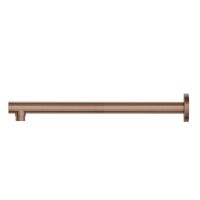 Кронштейн для верхнего душа Newform X-STEEL 316 29390X настенный 35 см G1/2 INOX схема 3