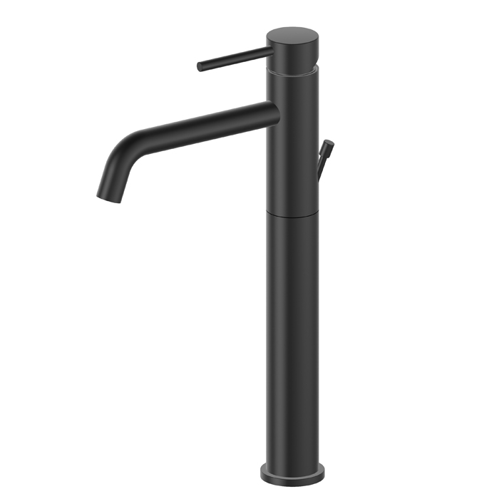 Смеситель высокий для раковины Newform XT 4204 с длинным изливом и донным клапаном