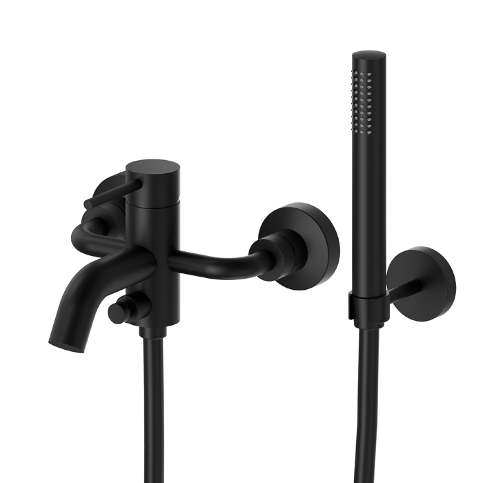 Изображение Смеситель для ванны Newform XT 4240C с ручным душем и гибким шлангом