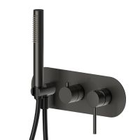 Смеситель встраиваемый для душа Newform XT 4269E с ручной лейкой 2 потока внешняя часть схема 9