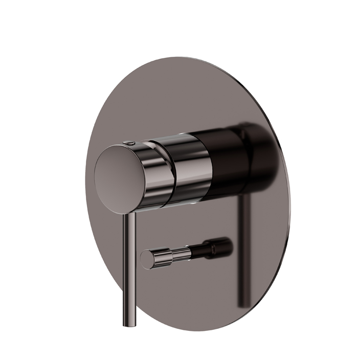 Смеситель для душа Newform XT 4270E встравиваемый с автопереключателем на 2 потока внешняя часть ФОТО