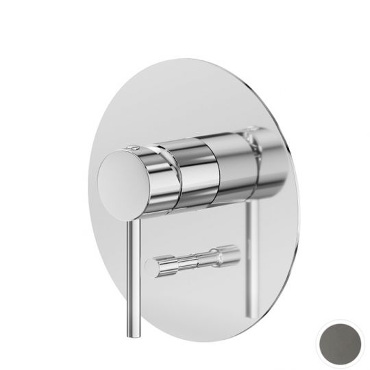 Смеситель для душа Newform XT 4270E встравиваемый с автопереключателем на 2 потока внешняя часть схема 8