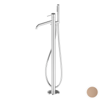 Смеситель для ванны Newform XT 4278E напольный с ручным душем внешняя часть схема 15