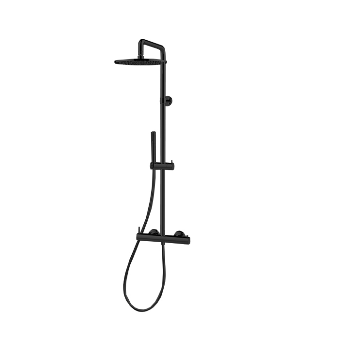 Изображение Душевая стойка Newform Shower 61167 с переключателем верхним и ручным душем