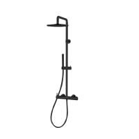 Душевая стойка Newform Shower 61167 с переключателем верхним и ручным душем схема 1