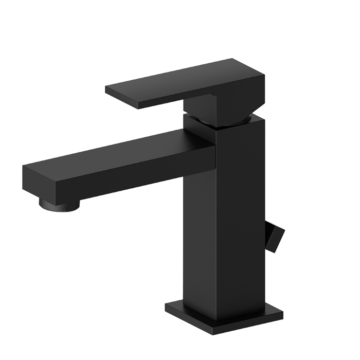 Изображение Смеситель для раковины Newform Ergo Q 66410 1 отверстие с донным клапаном