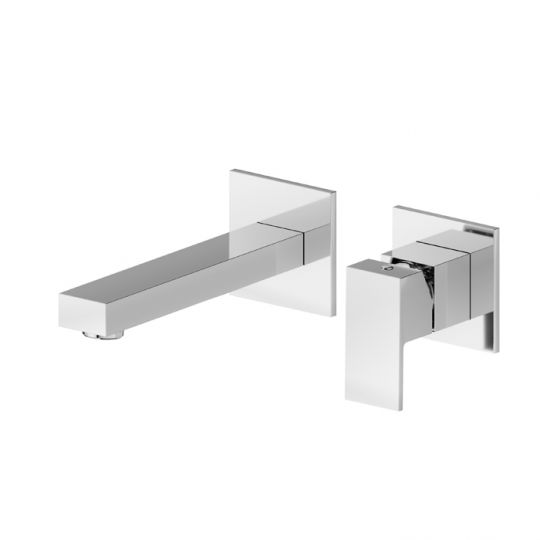 Смеситель для раковины Newform Ergo Q 66428E встраиваемый внешняя часть схема 2