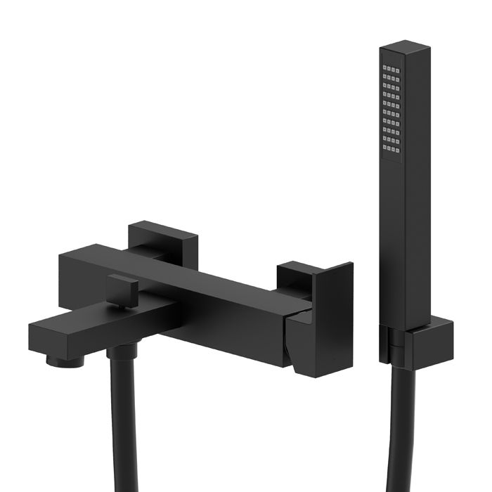 Изображение Смеситель для ванны Newform Ergo Q 66440C с изливом и ручным душем