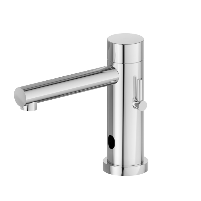 Изображение Смеситель для раковины Newform Sensitive 66710 1 отверстие электронный