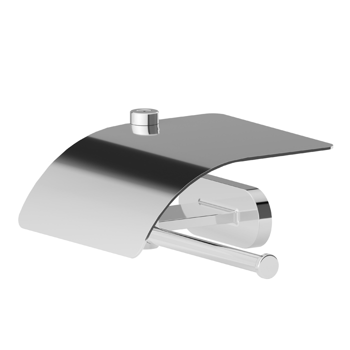 Изображение Держатель для бумаги Newform Accessori tondi 67224 подвесной с крышкой