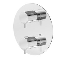 Смеситель для душа  термостатический Newform X-Way 67608E встраиваемый 4 потока внешняя часть схема 2