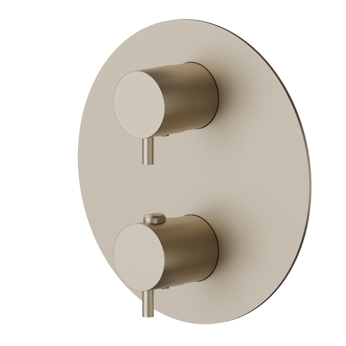 Смеситель для душа  термостатический Newform X-Way 67608E встраиваемый 4 потока внешняя часть ФОТО