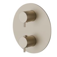 Смеситель для душа  термостатический Newform X-Way 67608E встраиваемый 4 потока внешняя часть схема 3