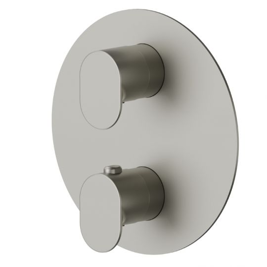 Смеситель для душа Newform Linfa II 67638E встраиваемый термостатический внешняя часть схема 3