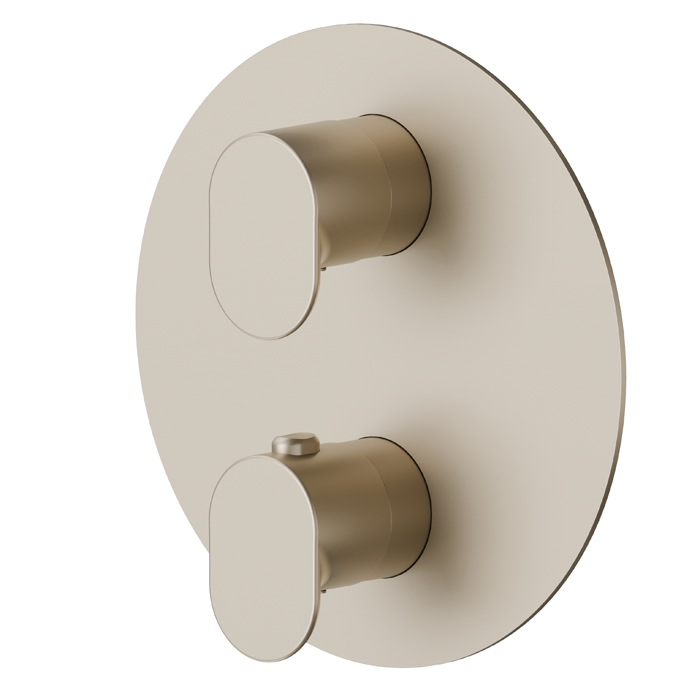 Смеситель для душа Newform Linfa II 67638E встраиваемый термостатический внешняя часть ФОТО