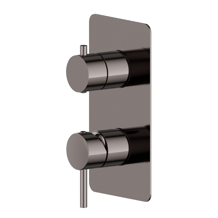 Смеситель для душа встраиваемый на 2 потока Newform X-Way 67693E внешняя часть ФОТО