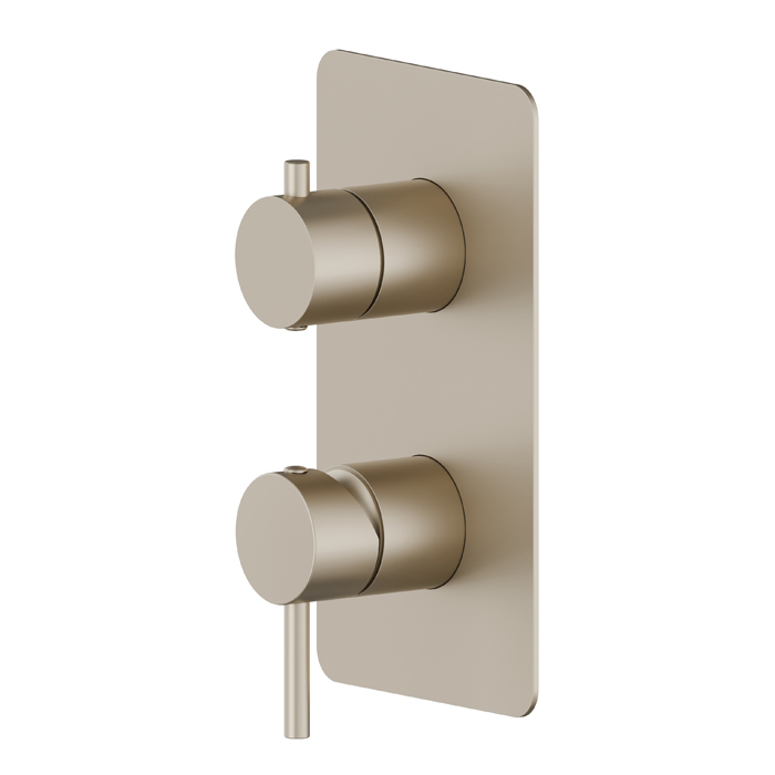 Смеситель для душа встраиваемый на 2 потока Newform X-Way 67693E внешняя часть ФОТО