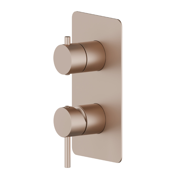 Смеситель для душа встраиваемый на 2 потока Newform X-Way 67693E внешняя часть ФОТО