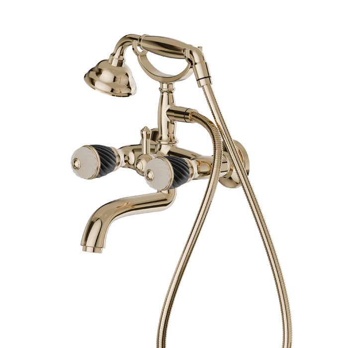 Изображение Смеситель для ванны Newform Deluxe 68040C.66.019 с ручным душем