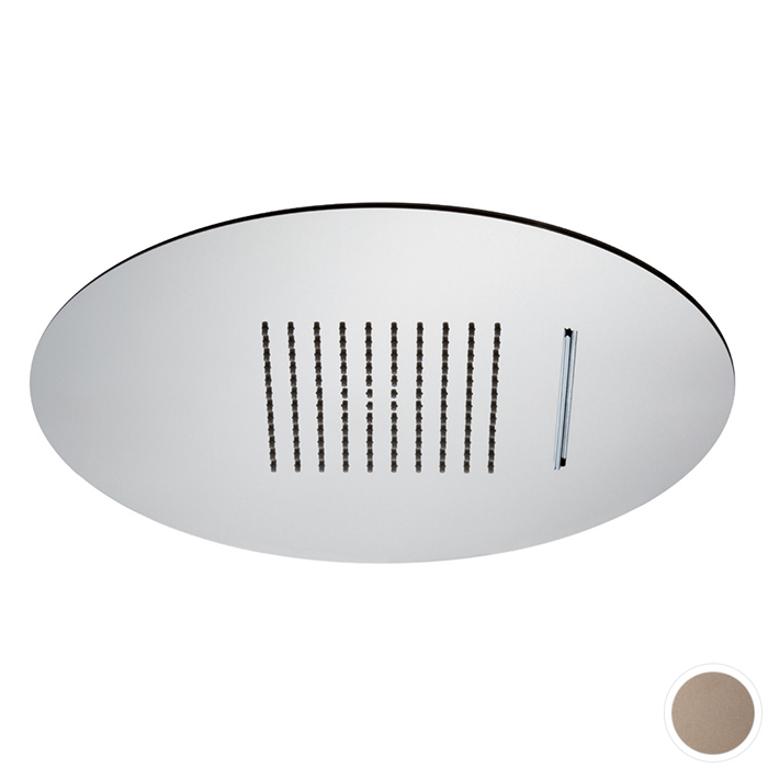 Верхний душ круглый Newform Head Showers 684 монтаж в потолок тропический душ каскад G1/2 ФОТО