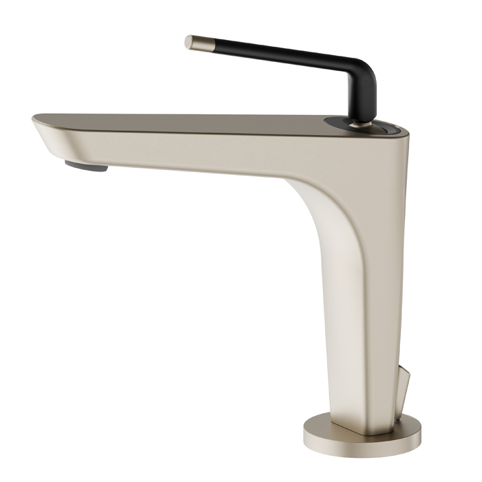 Смеситель для раковины Rama Newform O 68410 1 отверстие с донным клапаном ФОТО