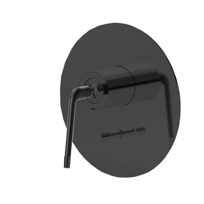 Изображение Смеситель встраиваемый для душа Rama Newform O 68471E автопереключатель на 2 потока внешняя часть