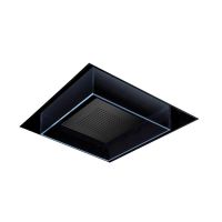 Потолочный верхний душ 74x74 см Newform Head Showers 688 скрытый с хромотерапией схема 1