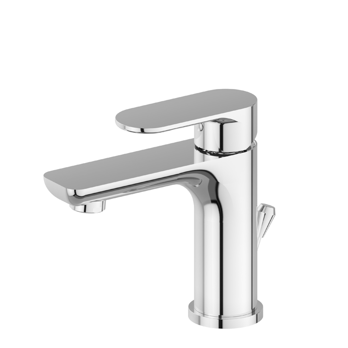 Изображение Смеситель для раковины Newform Extro 69310.21.018 1 отверстие с донным клапаном