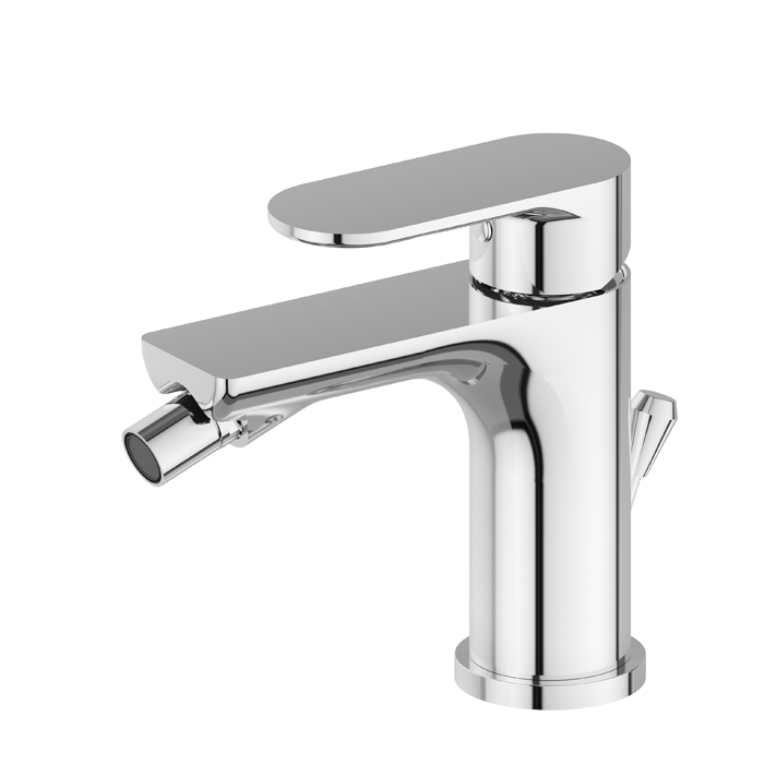 Смеситель для биде Newform Extro 69325.21.018 1 отверстие с донным клапаном