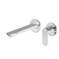 Смеситель для раковины Newform Extro 69330.21.018 встраиваемый длинный излив схема 1