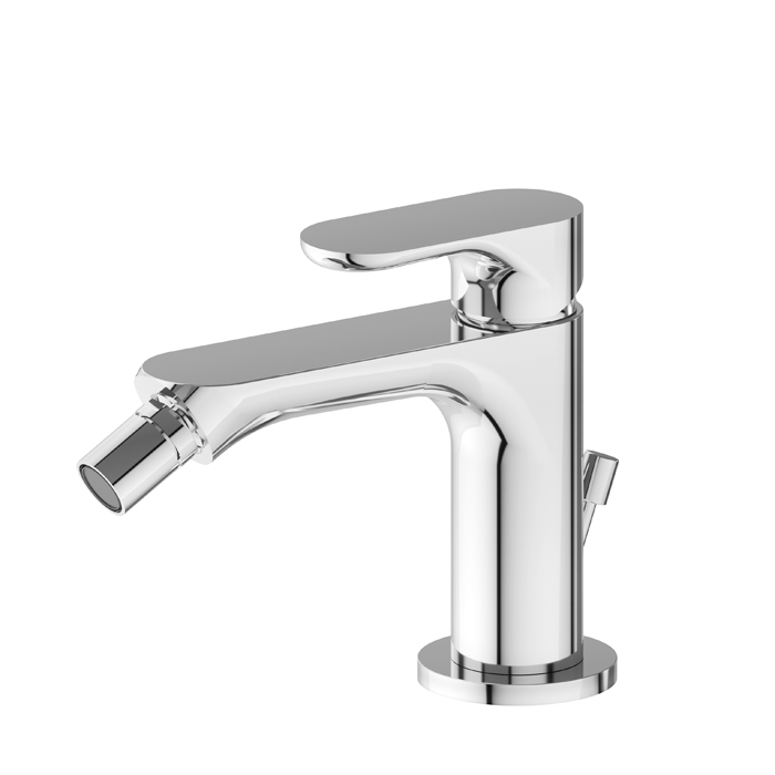 Смеситель для биде Newform Linfa II 69425 1 отверстие с донным клапаном ФОТО