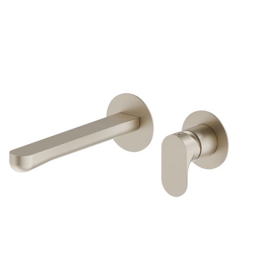 Смеситель с длинным изливом для раковины Newform Linfa II 69430E встраиваемый внешняя часть схема 4