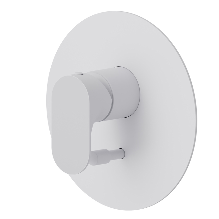 Изображение Смеситель для душа на 2 потока Newform Linfa II 69470E встраиваемый автопереключатель внешняя часть