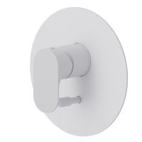 Смеситель для душа на 2 потока Newform Linfa II 69470E встраиваемый автопереключатель внешняя часть схема 1