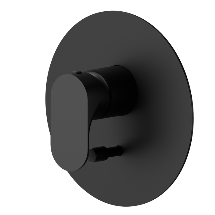 Смеситель для душа на 2 потока Newform Linfa II 69470E встраиваемый автопереключатель внешняя часть ФОТО