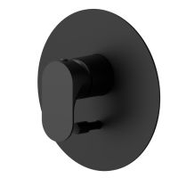 Смеситель для душа на 2 потока Newform Linfa II 69470E встраиваемый автопереключатель внешняя часть схема 2