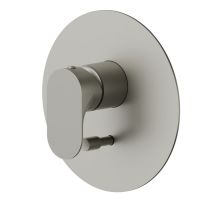 Смеситель для душа на 2 потока Newform Linfa II 69470E встраиваемый автопереключатель внешняя часть схема 4