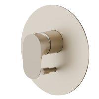 Смеситель для душа на 2 потока Newform Linfa II 69470E встраиваемый автопереключатель внешняя часть схема 5