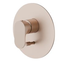 Смеситель для душа на 2 потока Newform Linfa II 69470E встраиваемый автопереключатель внешняя часть схема 6